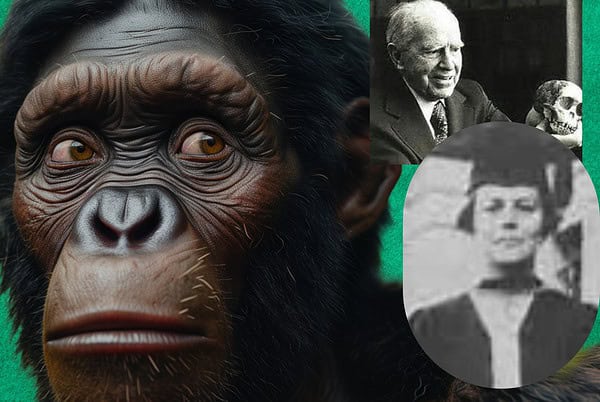 🦴 Josephine Salmons Forgotten Female Pioneer of Science and the Whiteness of Paleoanthropology 7 » Human Evolution News Raymond Dart holding the Taung Child