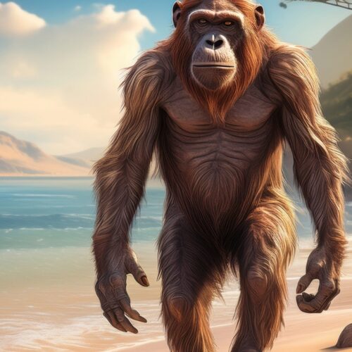 Graecopithecus tracks